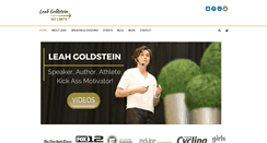 Desktop Screenshot of leahgoldstein.com